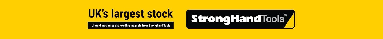 UK’s largest stock of welding clamps and welding magnets from Stronghand Tools