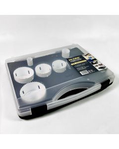 Coba-Tech 4-6 TPI Standard Pitch 9 Piece Holesaw Set - E