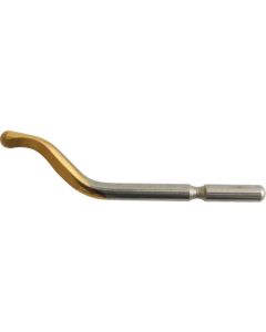 SWISS+BURR E100 TiN Hand Deburring Blade for Steel & Aluminium