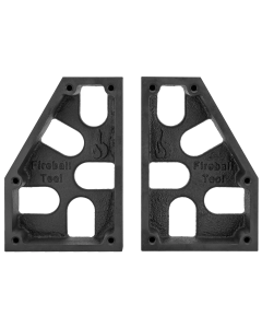 Fireball Minion Square 150mm Dragon Scale Iron (PAIR)