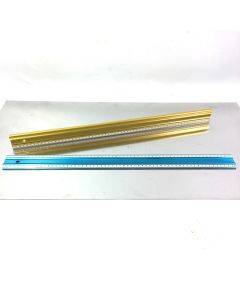 610mm (2ft) Machined Aluminium Straightedge Rulers