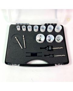 COBA-TECH 8-12 TPI FINE PITCH 12 PIECE HOLESAW SET - F