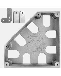 Fireball Mutant Square - 200mm - Aluminium