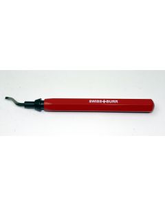 SWISS+BURR Heavy Duty Slim Grip Aluminium Hand Deburring Tool