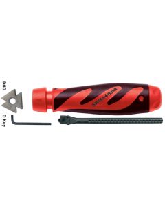 SWISS+BURR D 4 Piece Hand Deburring Set