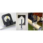 A100 Small Tube Axis Gauge & Bracket