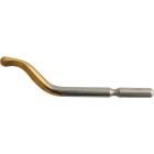 SWISS+BURR E100 TiN Hand Deburring Blade for Steel & Aluminium