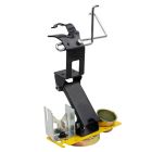 StrongHand MRM300 MIG Torch Rest with Cable Hanger & Deluxe Accessory Plate -  Adjustable Height