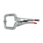 StrongHand PR115S Locking C Clamp Swivel Pads