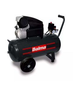 Balma BA350 portable - 3 HP / 50 Litre - Lubricated Compressor