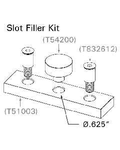 Stronghand T60930 Slot Filler Kit