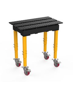 TMQRC60610SV STRONGHAND 1000MM X 560MM NITRIDE SLOTTED WELDING TABLE - CASTERS